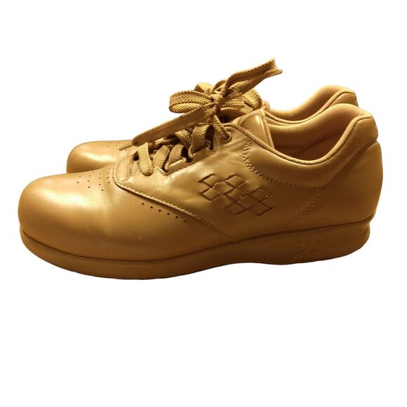 SAS free time Shoes womens Size 7 N tan leather walking Tri-Pad Comfort - Picture 5 of 9